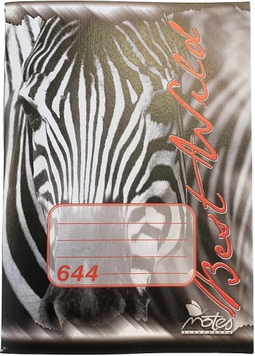 Školní sešit A6, 40 listů, linkovaný, bezdřevý papír