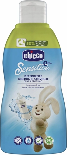 Chicco Sensitive čisticí prostředek na lahve a dudlíky 300 ml