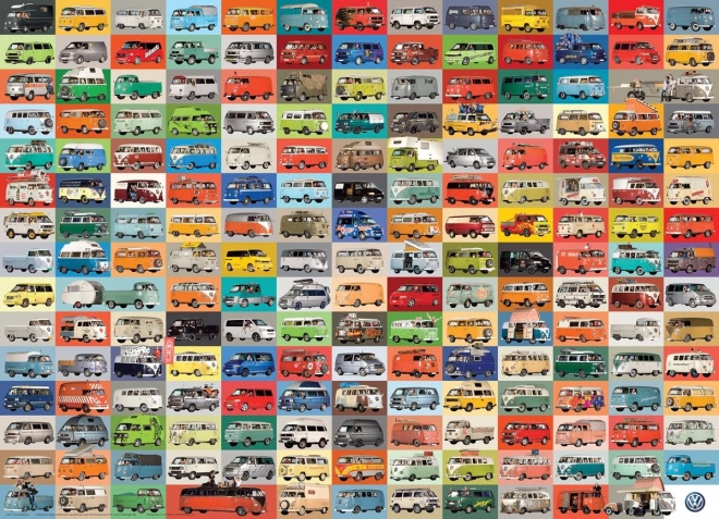 Puzzle EUROGRAPHICS VW groovy bus – 1000 dílků
