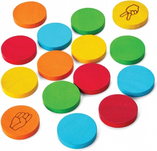 PlanToys mini pexeso kámen, nůžky, papír