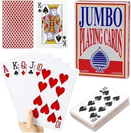 Hrací karty Jumbo