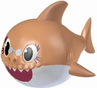 Baby Shark figurka babička žralok - 1 kus