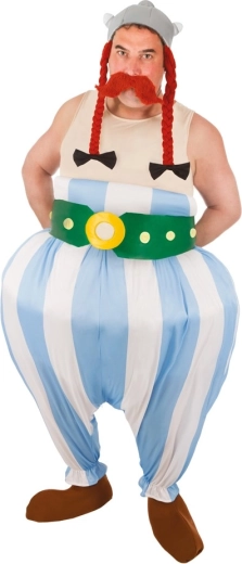 Kostým Obelix (5 dílů) Asterix XL - 1 kus