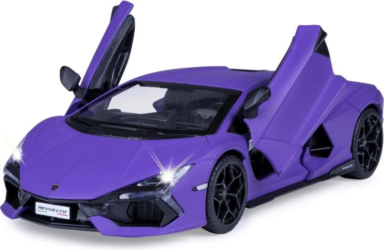 JAMARA Lamborghini Revuelto kovový model 1:32 fialový