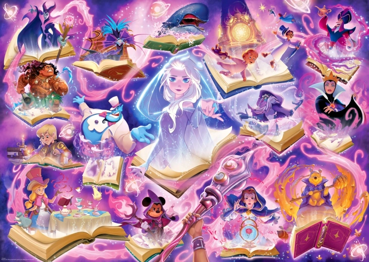 Ravensburger puzzle Disney Lorcana Glimmers of the Realm: Ametyst 1000 dílků