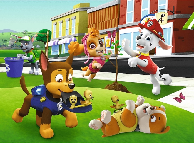 Puzzle Paw Patrol – pejskové v akci, 30 dílků