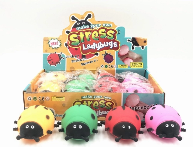 Žertovná beruška v různých barvách