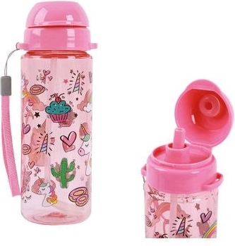 Láhev na vodu s jednorožci 400 ml