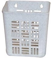 Závěsný plastový košík malý 12 × 10 × 13 cm – mix barev