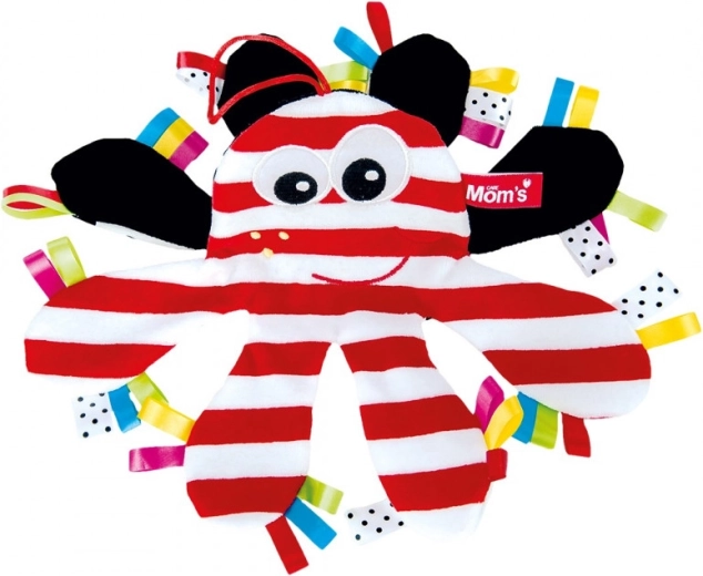 HENCZ TOYS šusticí chobotnička s kontrastními proužky