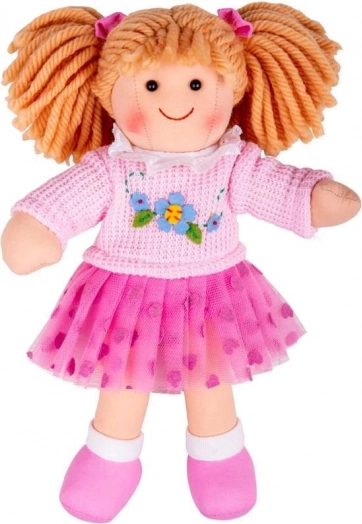 Bigjigs Toys látková panenka Jasmin 28 cm