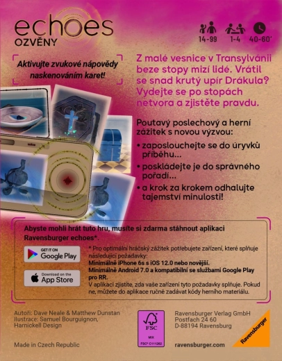 Echoes Drákula: tajemná audiohra