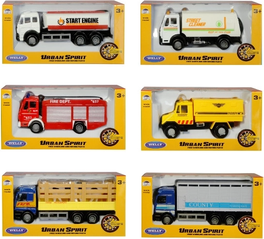 Welly Urban Spirit kovový model auta 4,5″