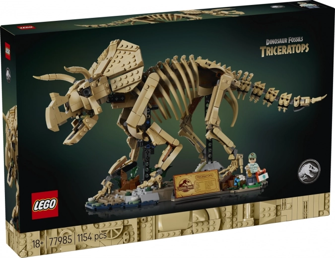LEGO Jurassic World dinosauří fosilie: triceratops