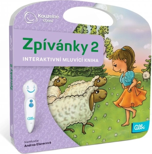 Albi Kouzelné čtení – Zpívánky 2 (interaktivní kniha pro děti)