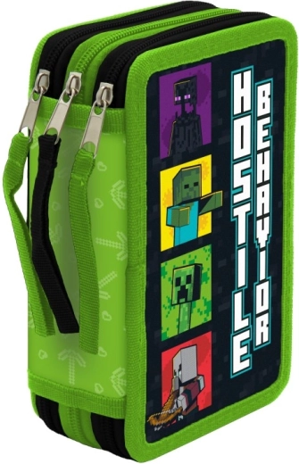 Minecraft třípatrový plněný penál Hostile behavior