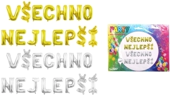Nafukovací balónek Všechno nejlepší