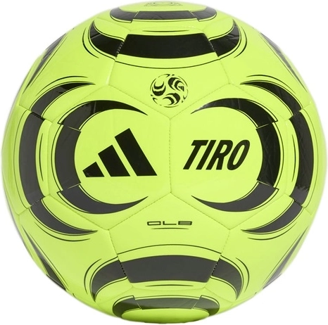 Adidas Tiro club fotbalový míč žluto-černý