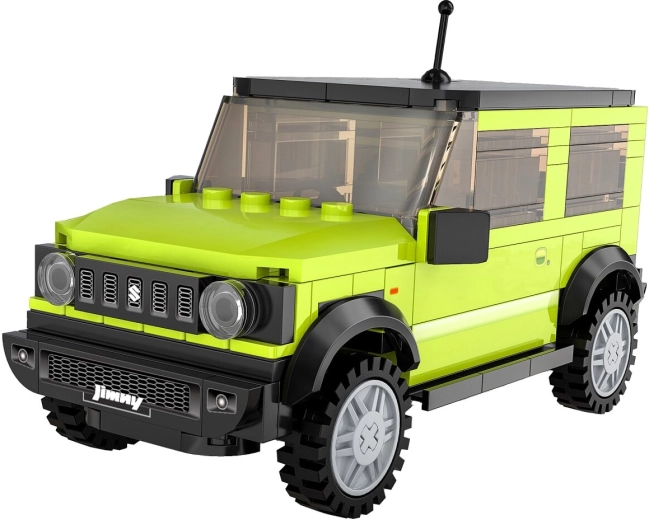 CaDA Suzuki Jimny 1:24 zelená stavebnice