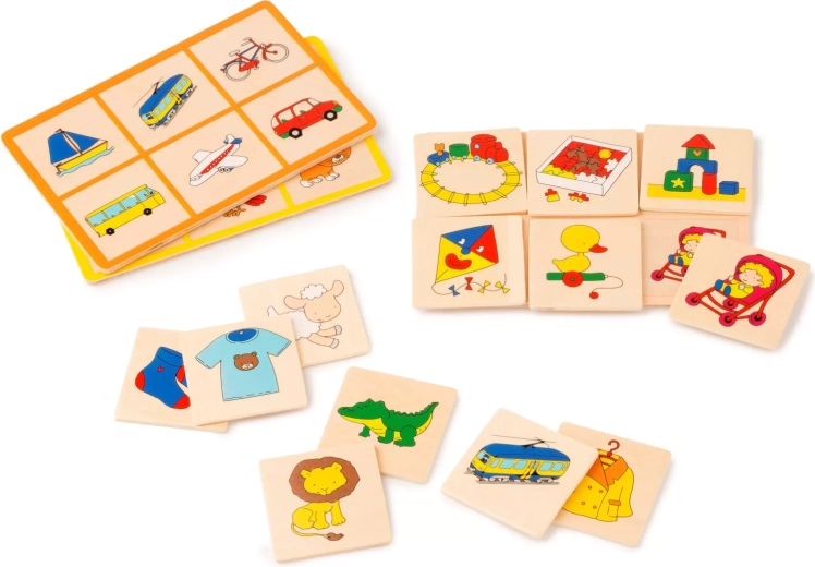 Toys for life bingo hra na slovní zásobu