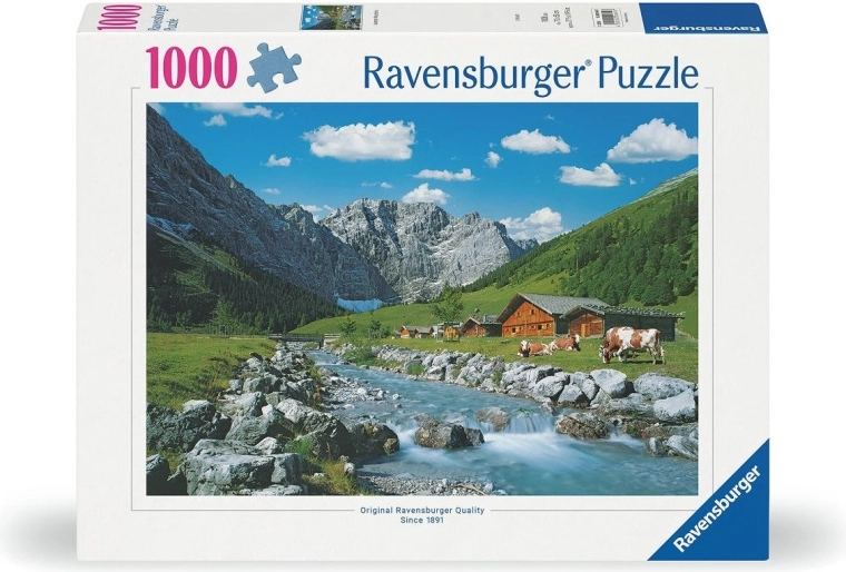 Rakouské hory puzzle 1000 dílků RAVENSBURGER