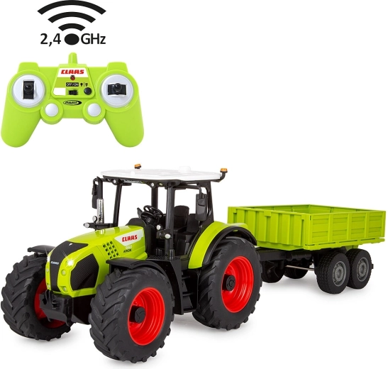 RC traktor Claas Arion 660 se sklápěcím přívěsem 1:24