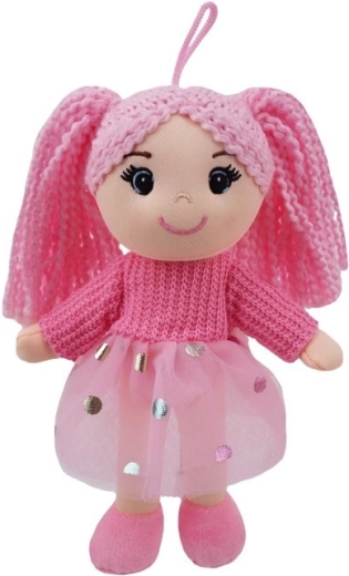 textilní panenka ola 20 cm