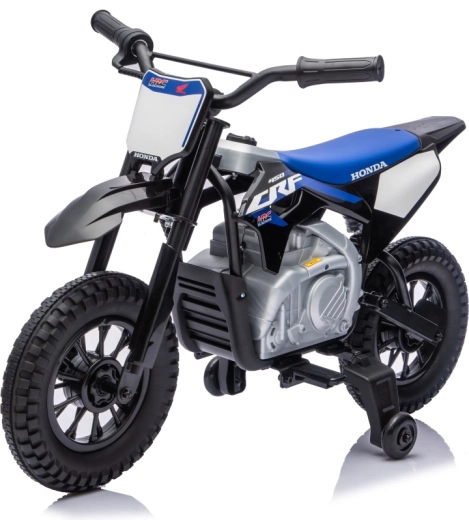 Dětská elektrická motorka HONDA CRF450R, černá