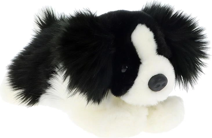 Plyšové štěně Border Collie 25 cm – KEEL TOYS Signature Forever