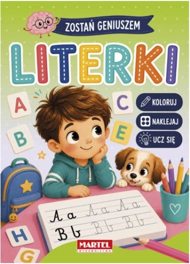 Zůstaň géniem: písmenka se samolepkami