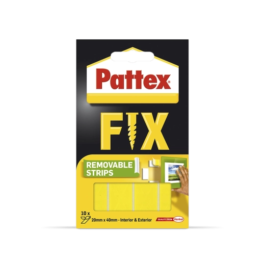 Pattex Super Fix oboustranné lepicí proužky 2 kg, 10 ks (4 × 2 cm)