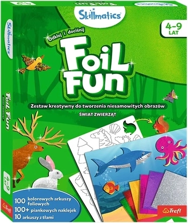Trefl Skillmatics FoilFun svět zvířat