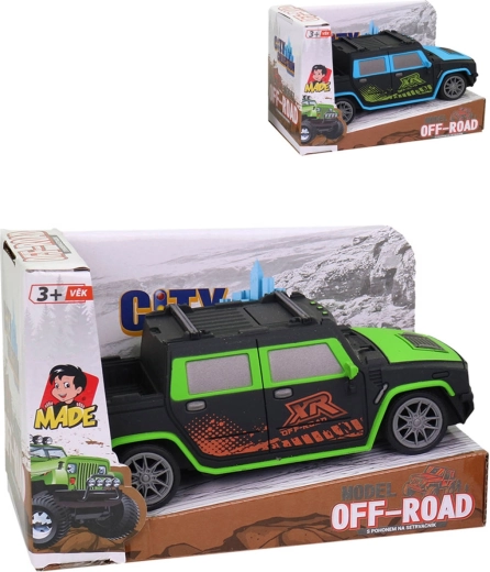 Terénní off-road auto na setrvačník 15 cm - 1 kus