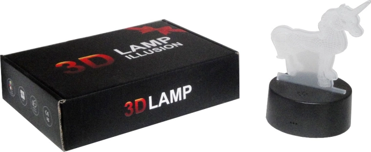 Noční lampička jednorožec s akumulátorem