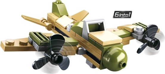 Sluban Builder M38-B0636 King of Land Force 1ks číslo 2