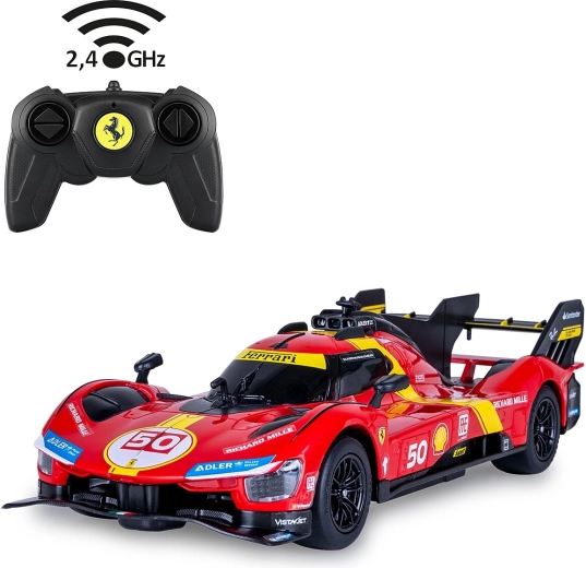 Dálkově ovládané auto JAMARA Ferrari 499P 1:24 červené