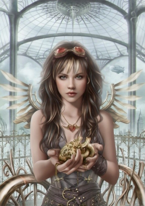 Puzzle Parní Srdce 1000 Dílků