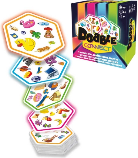 Asmodee Dobble Connect postřehová hra