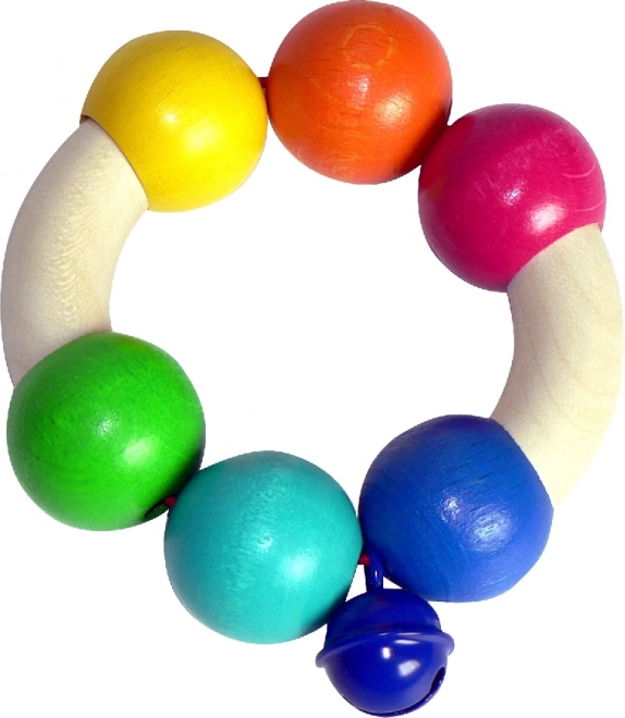 Hess chrastítko duha s rolničkou