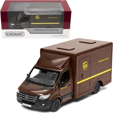 Kinsmart Mercedes-Benz Sprinter UPS v měřítku 1:48