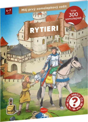 Můj první samolepkový sešit – rytíři