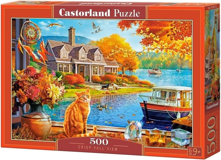 Castorland puzzle Podzimní vyhlídka 500 dílků