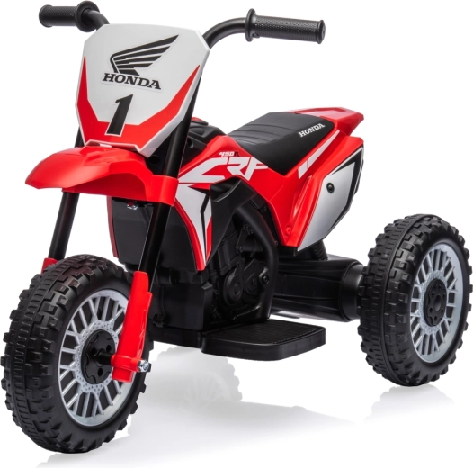 Elektrická dětská motorka Milly Mally Honda CRF 450R červená