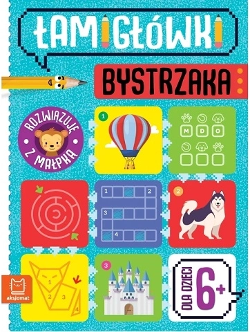 Łamigłówki bystrzaka: řeším s opičkou 6+ – pracovní sešit s logickými úlohami