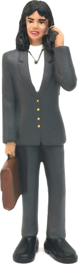 Figurka podnikatelka 13,2 cm - 1 kus