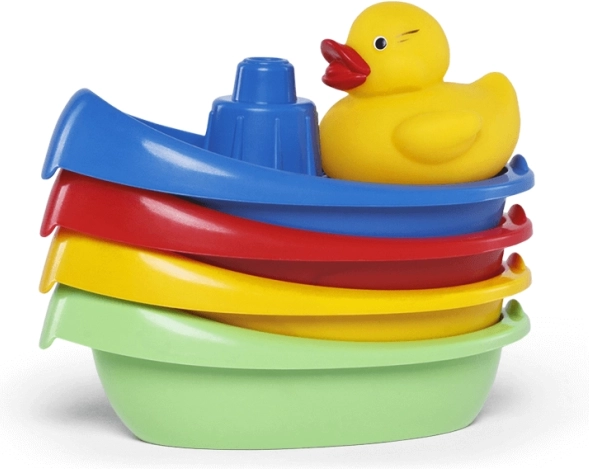 Lodičky do vany s kačenkou – sada 4 ks