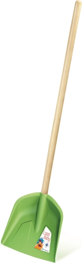 Dětská lopata Load Baby se dřevěnou násadou, světle zelená