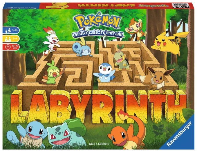 Ravensburger Pokémon Labyrinth (deskova hra)