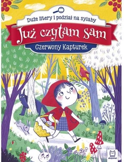 Już czytam sam: Červená karkulka – velká písmena a dělení na slabiky