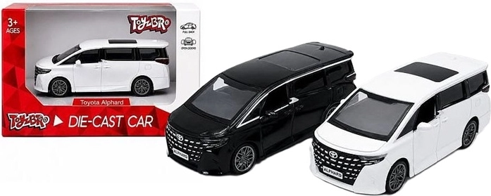 Toyota Alphard se světelnými a zvukovými efekty 1:43 - 1 kus